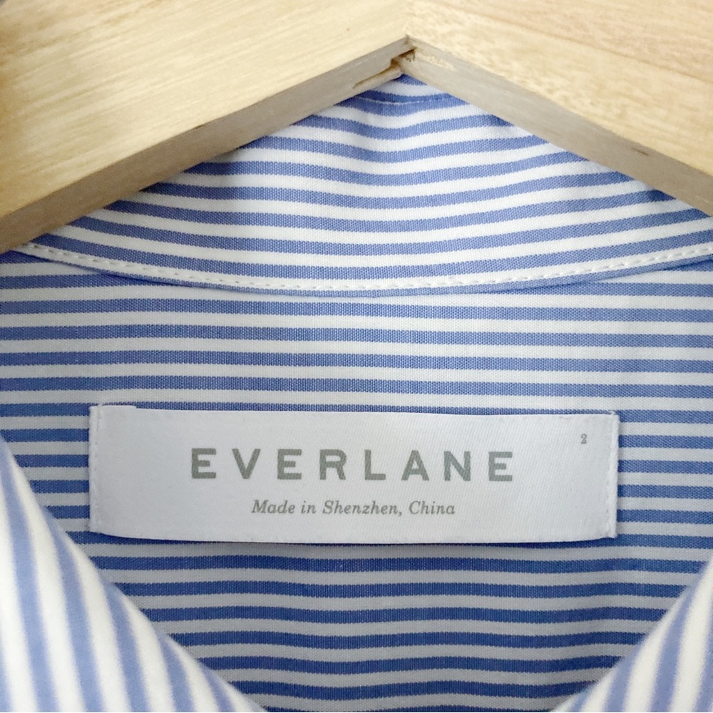 Everlane Button Down Striped Blouse - image 6